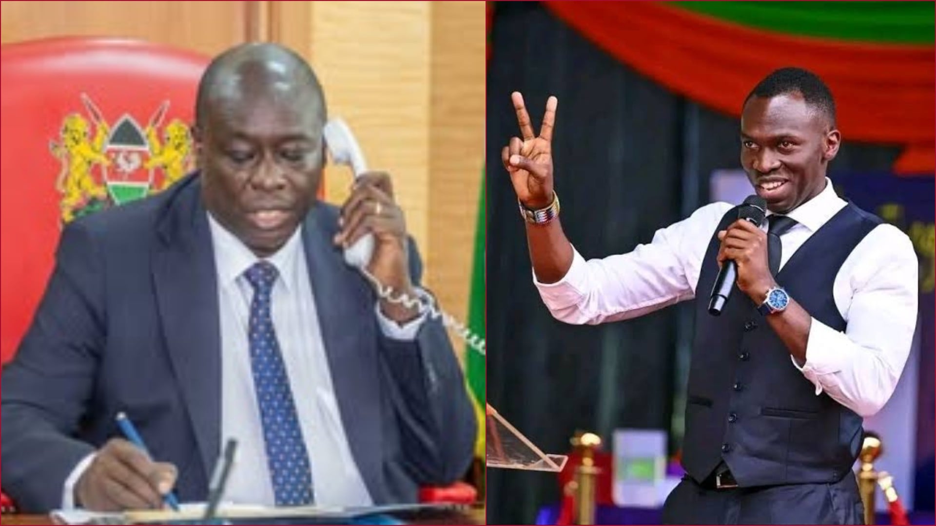 Trevor Ombija claimed DCP leader Rigathi Gachagua lobbied for him to be fired from Royal Media Services.